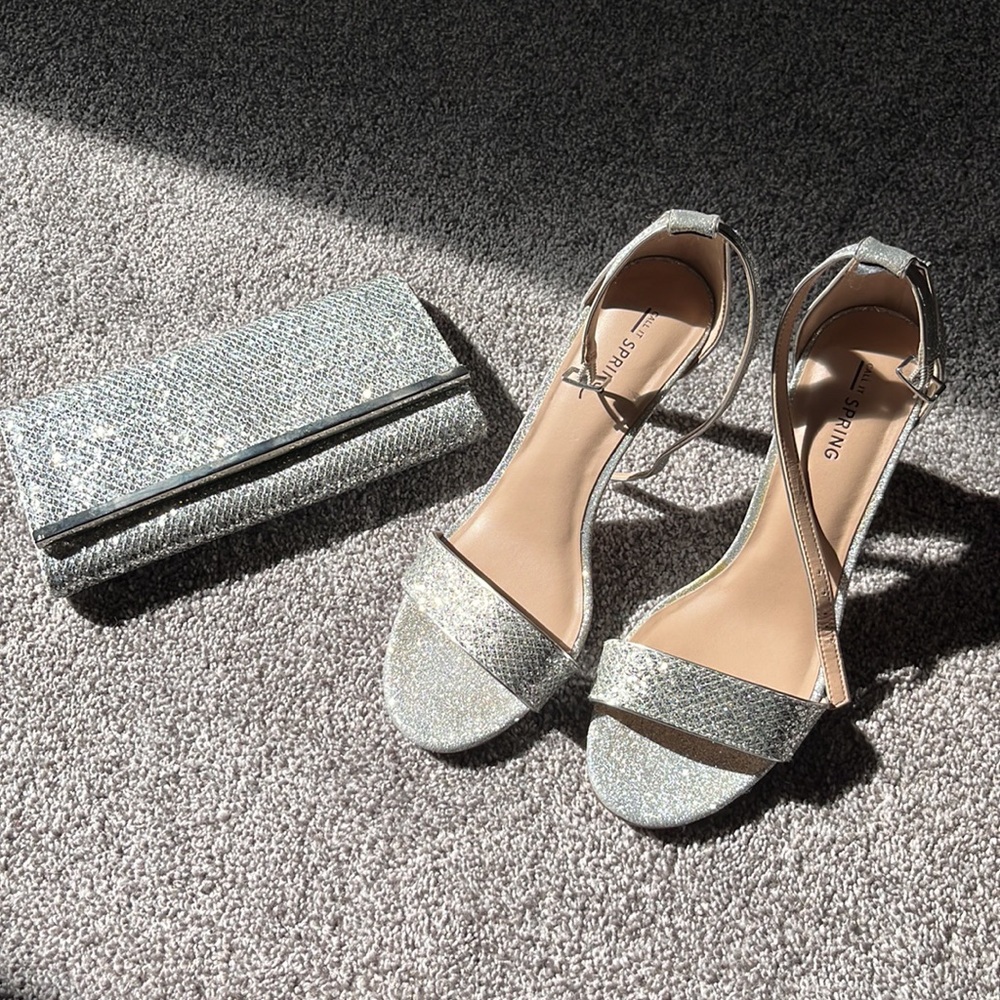 Sparkly Call it Spring Heels - Picture 5 of 5